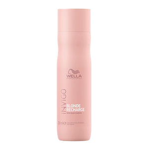 WELLA INVIGO BLONDE RECHARGE SHAMPOO 250 ML.