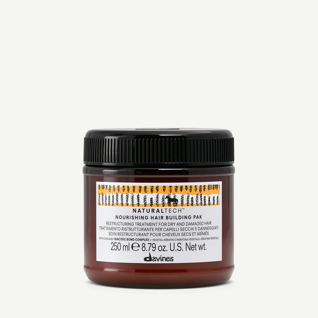 DAVINES NATURAL TECH NOURISHING HAIR BUILDING PAK 250 ML