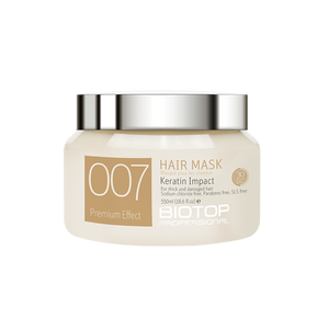 BIOTOP 007 KERATIN IMPACT  HAIR MASK 550ML