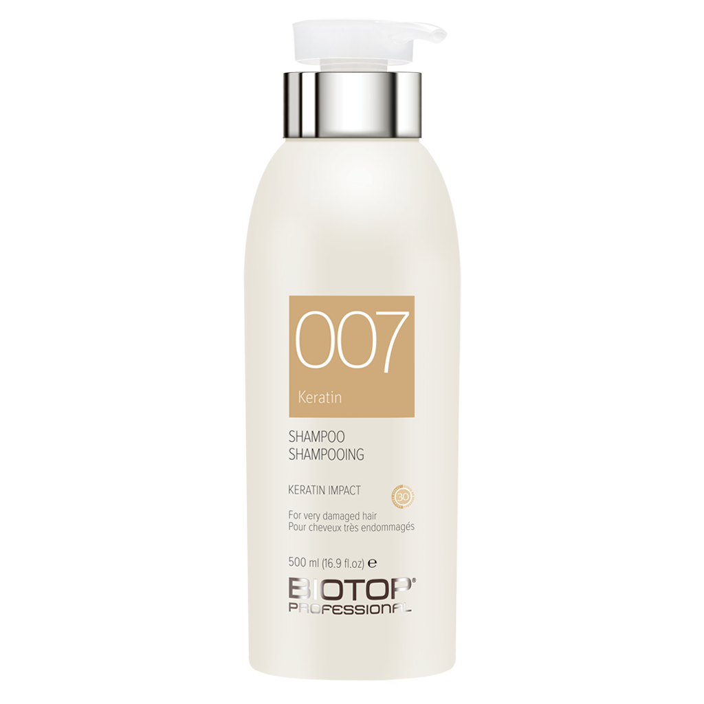 BIOTOP 007 KERATIN IMPACT  SHAMPOO 500ML