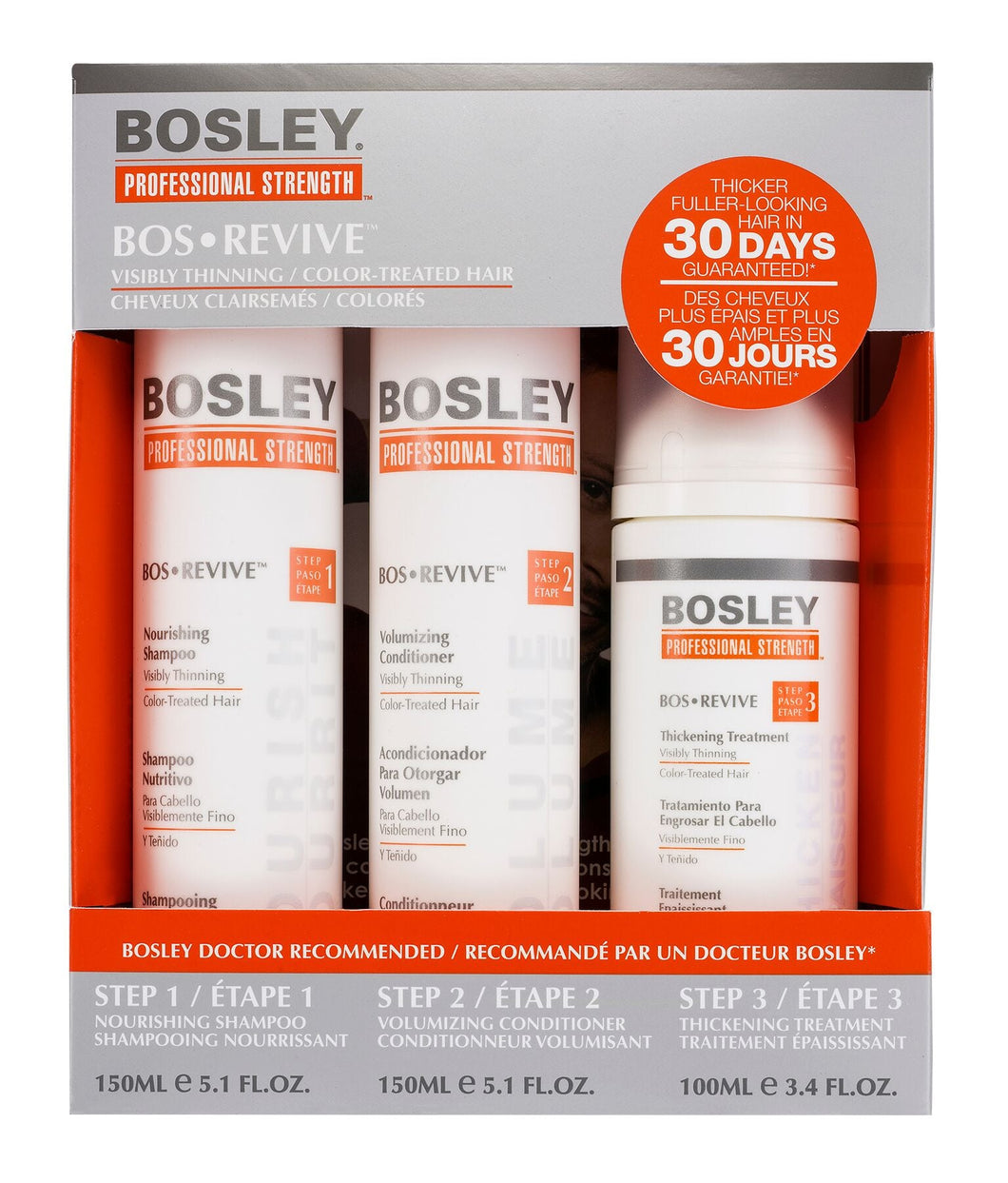 KIT BOSLEY CAIDA, CABELLO CON COLOR