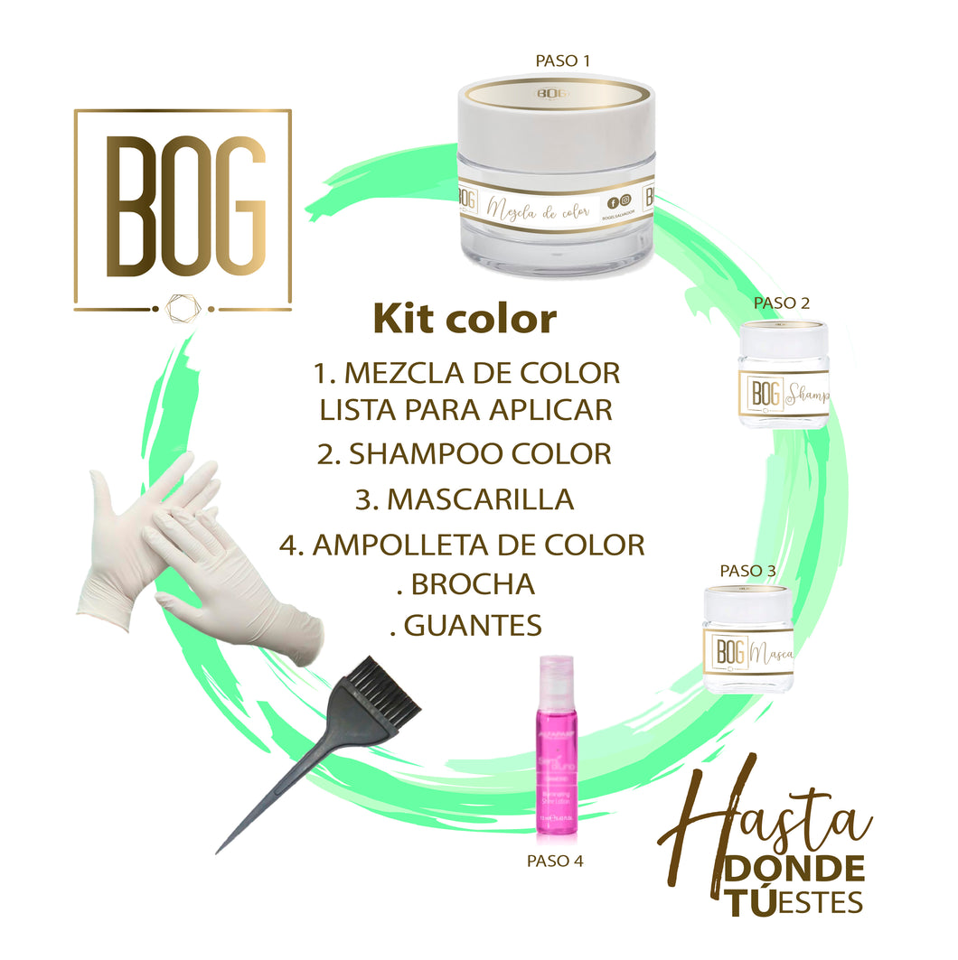 KIT COLOR TINTE COMPLETO LARGO