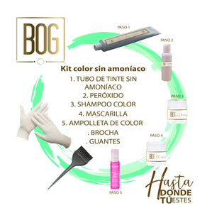 KIT COLOR SIN AMONÍACO LARGO
