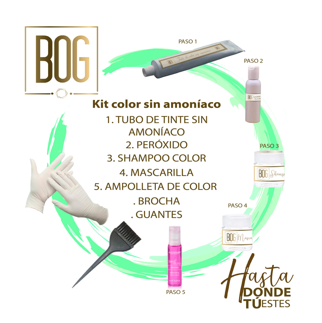 KIT COLOR SIN AMONÍACO LARGO