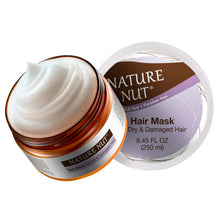 Cargar imagen en el visor de la galería, NATURE NUT MASK FOR DRY &amp; DAMAGED HAIR  250 ML

