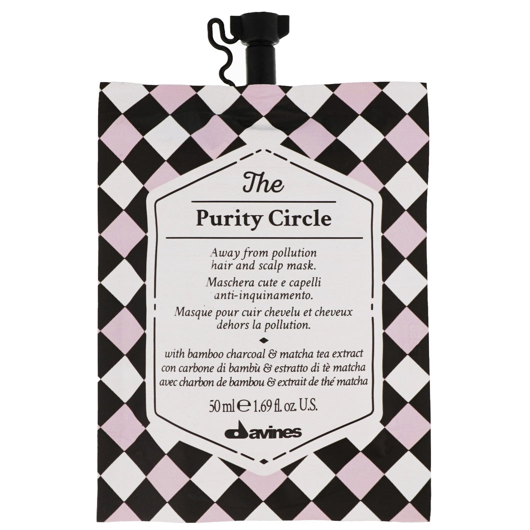 DAVINES THE PURITY CIRCLE SHINE HAIR MASK 50 ML