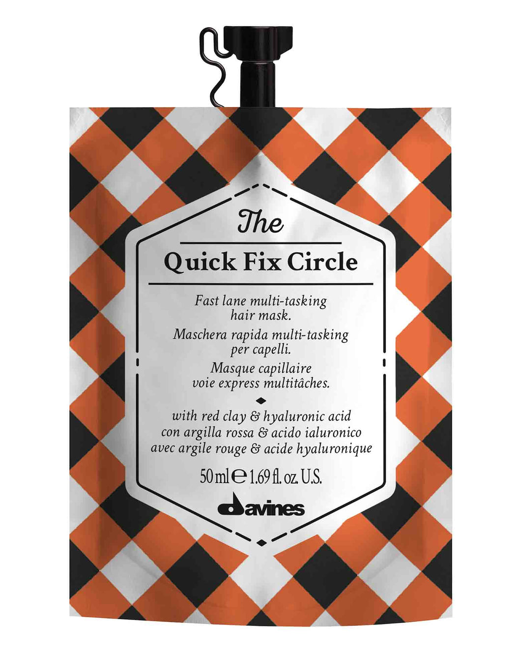 DAVINES THE QUICK FIX CIRCLE SHINE HAIR MASK 50 ML